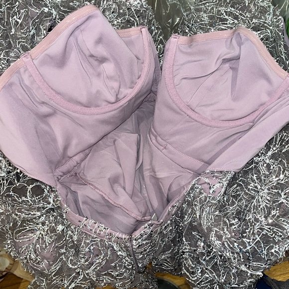 For Love & Lemons Brynne Mini Dress in Purple NWT - Picture 16 of 17